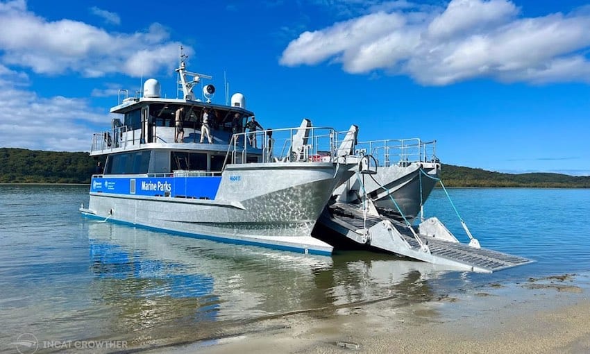 Aussie-built landing craft deployed in GBR