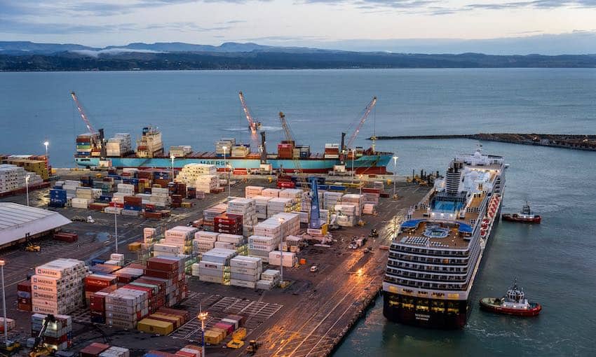 Napier Port gears up for record cruise season