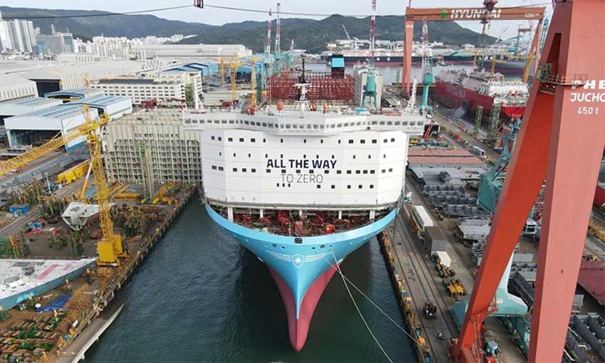 Maersk prepares to launch first large methanol-fuelled ship