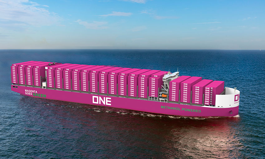 ONE orders 12 methanol-fuelled ships