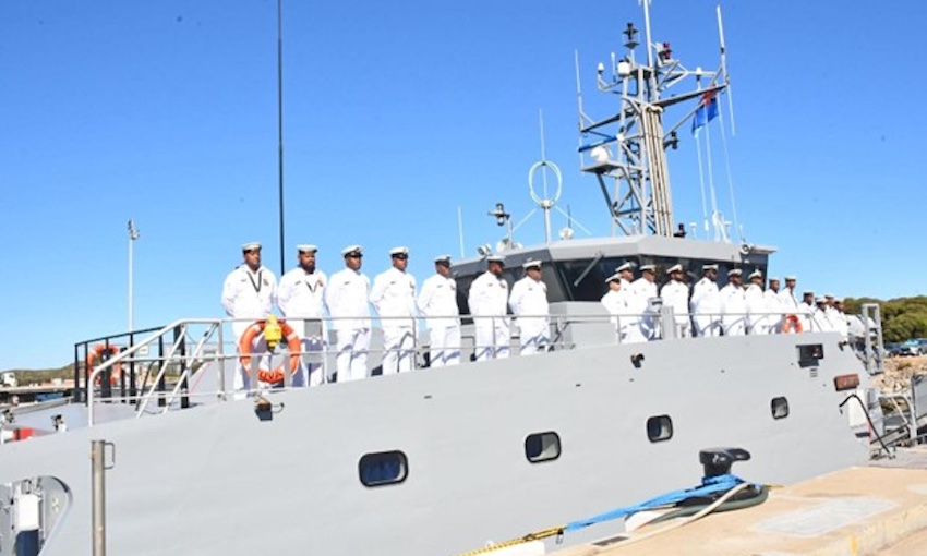 Austal’s 19th Guardian-class patrol boat gifted to Fiji