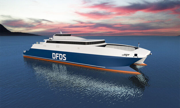 Incat and DFDS join forces on new electric-hybrid ferry